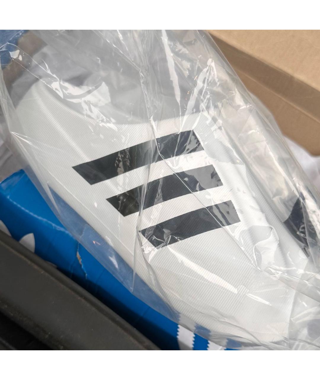 ADIDAS Белые резиновые мюли, фото 2