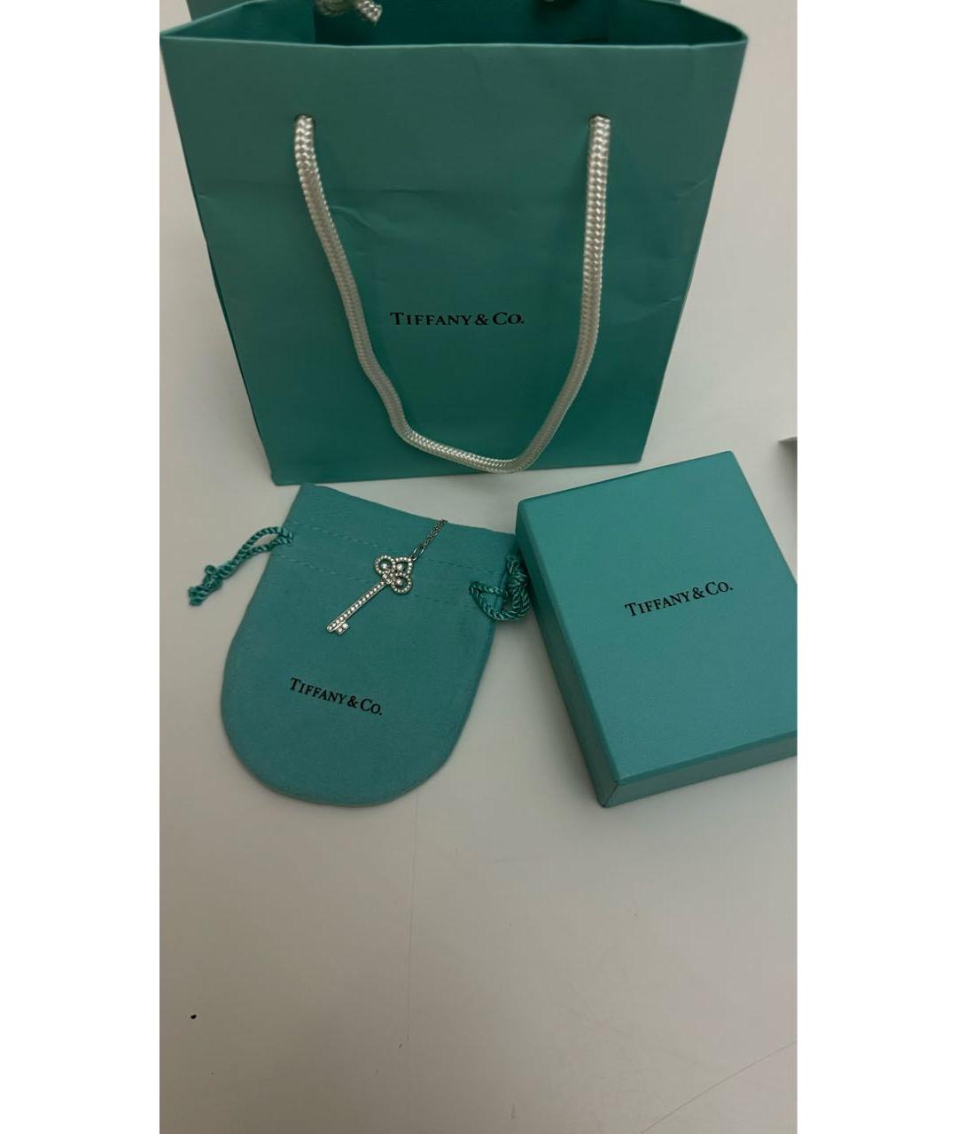 TIFFANY&CO Платиновая подвеска, фото 2