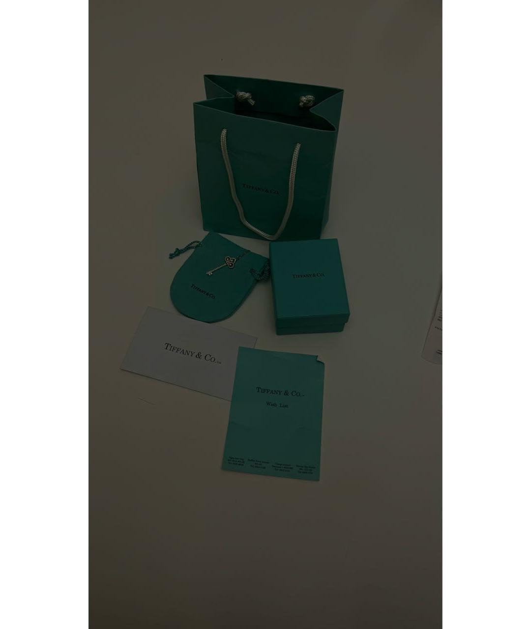 TIFFANY&CO Платиновая подвеска, фото 4