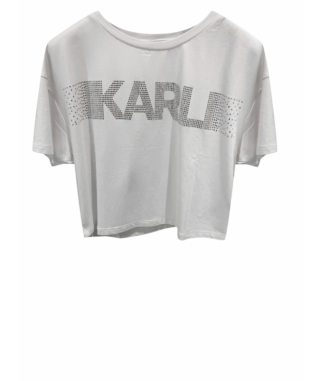 KARL LAGERFELD Белый хлопковый детская футболка / топ, фото 1