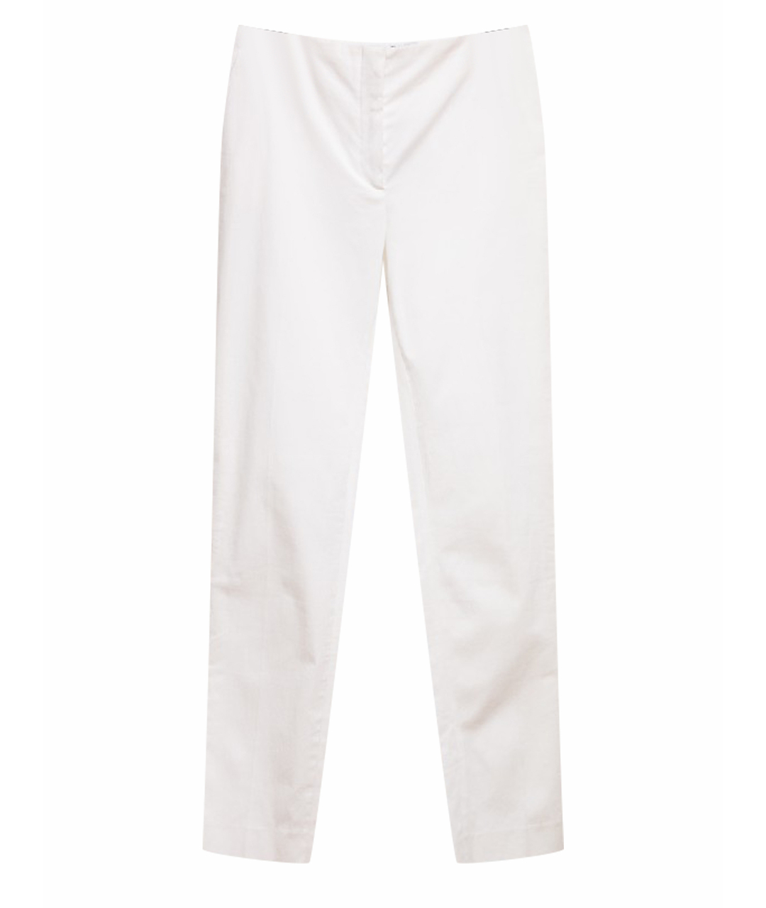 CHRISTIAN DIOR Белые хлопковые брюки узкие, фото 1
