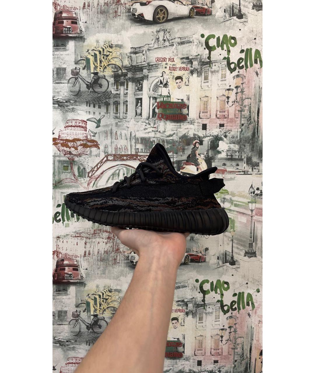 ADIDAS YEEZY Черные кроссовки, фото 5