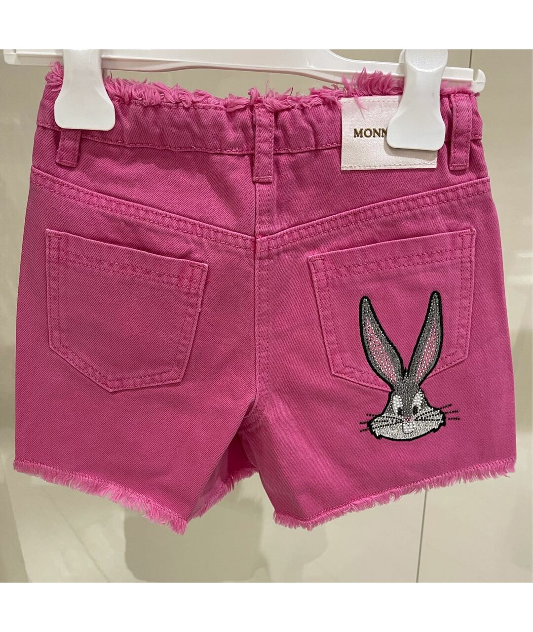 MONNALISA Розовые хлопковые брюки и шорты, фото 2