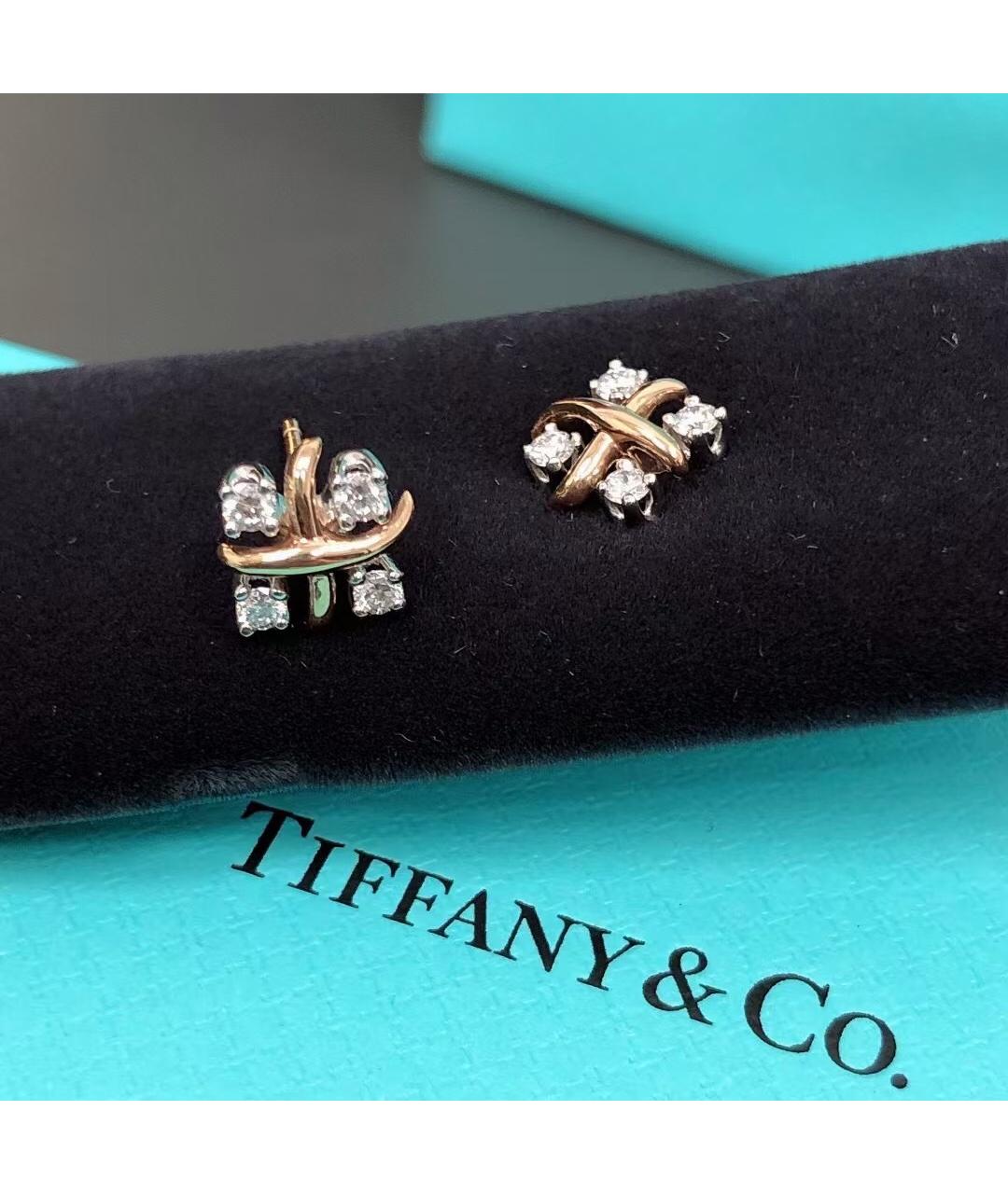 TIFFANY&CO Серьги из желтого золота, фото 6