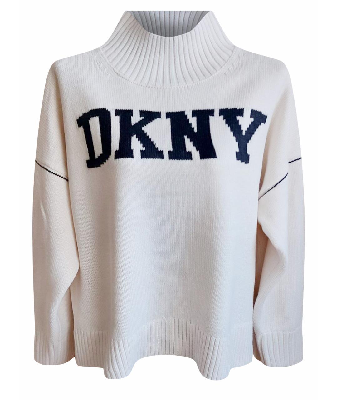 DKNY Бежевый джемпер / свитер, фото 1