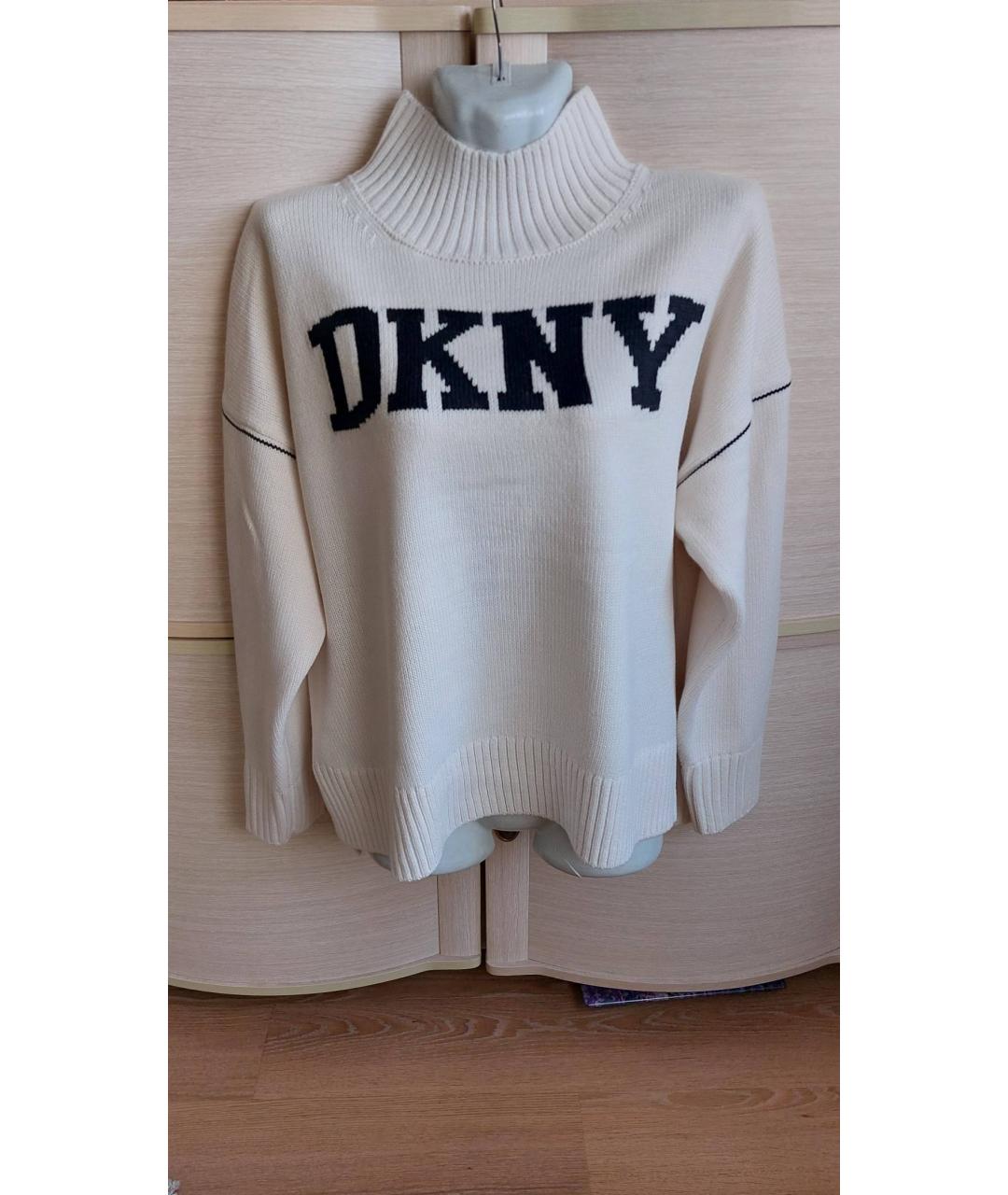 DKNY Бежевый джемпер / свитер, фото 10