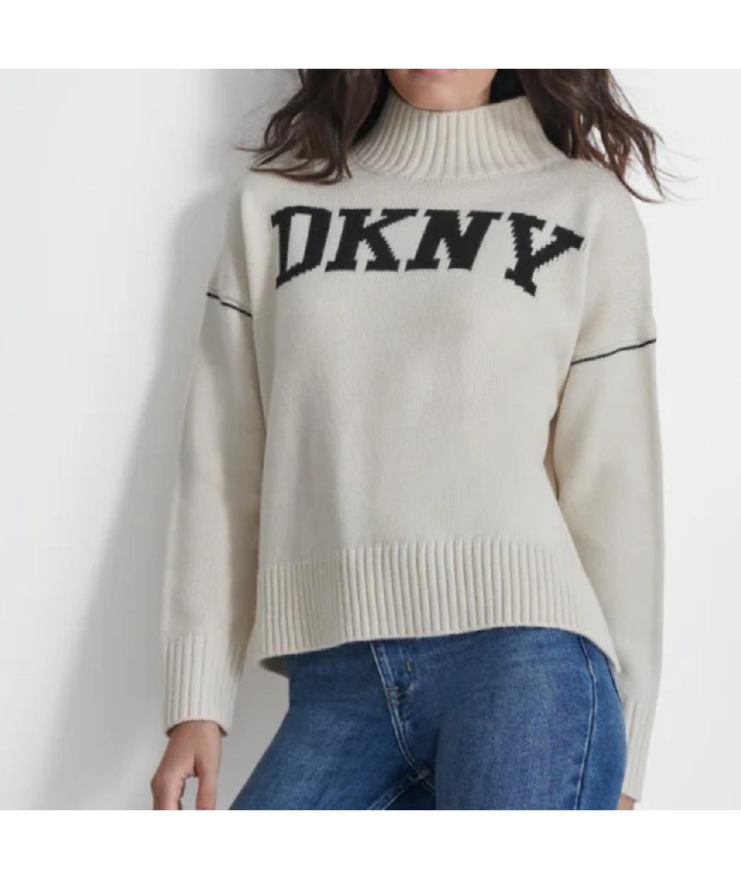 DKNY Бежевый джемпер / свитер, фото 5