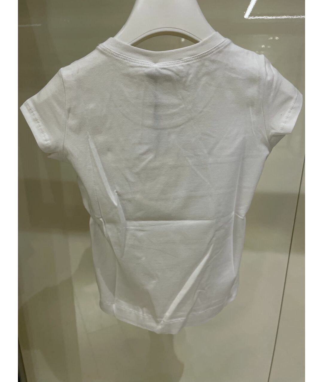 MONNALISA Белый хлопковый детская футболка / топ, фото 2