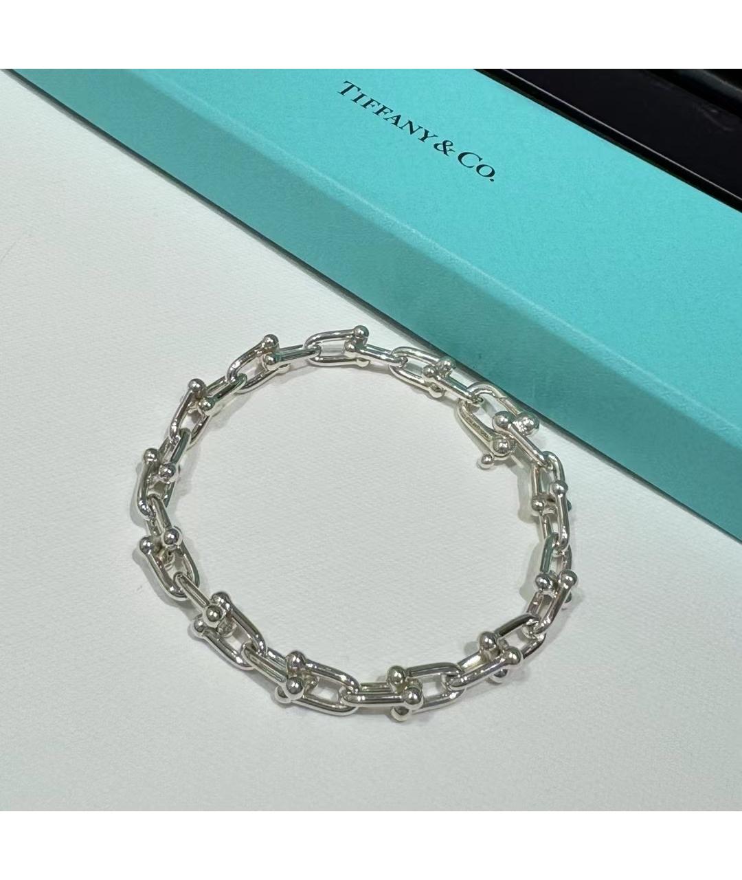 TIFFANY&CO Серебрянный серебряный браслет, фото 4