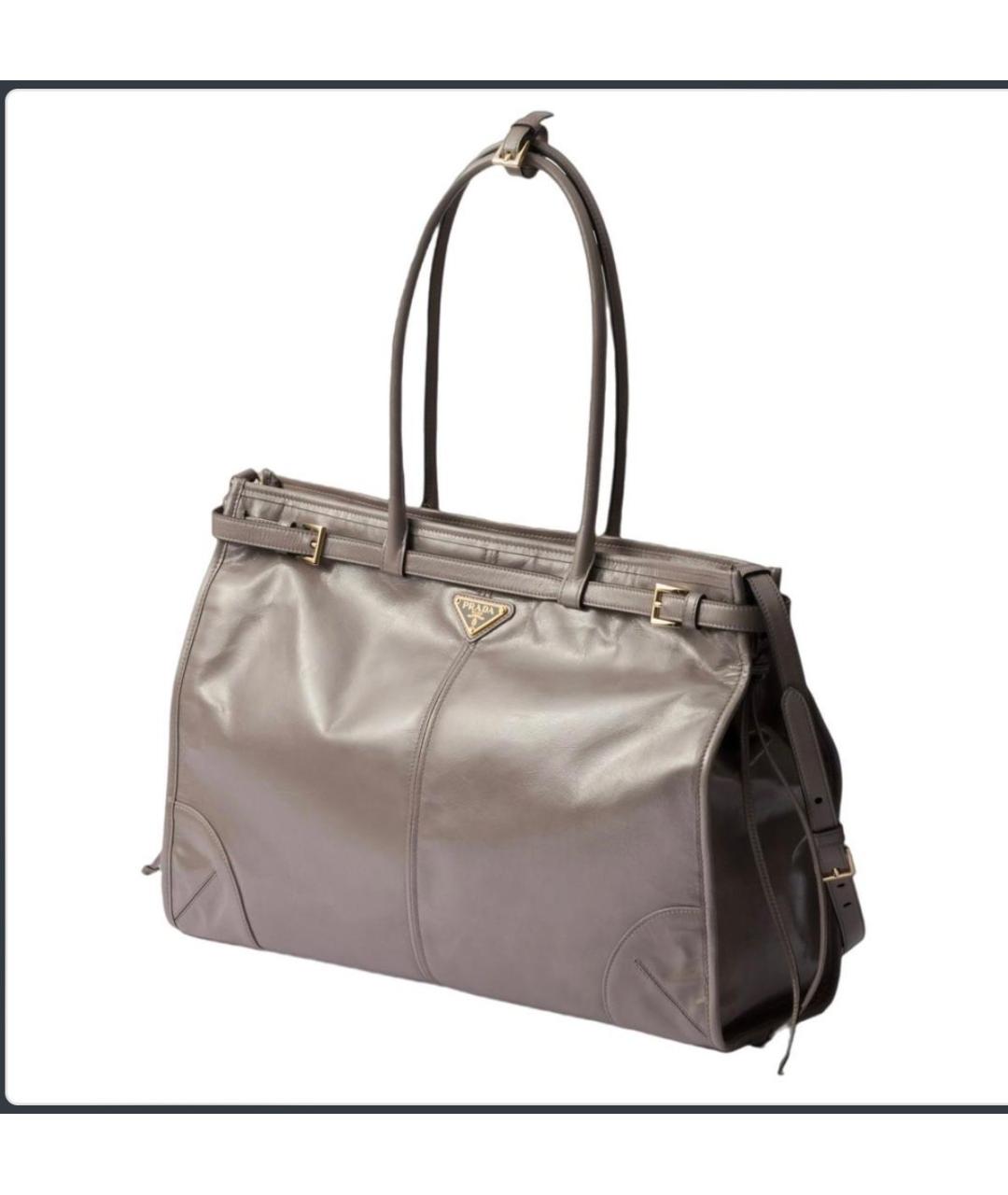 PRADA Кожаная сумка через плечо, фото 3