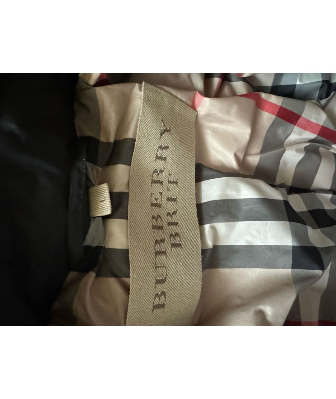 BURBERRY Черная куртка, фото 6