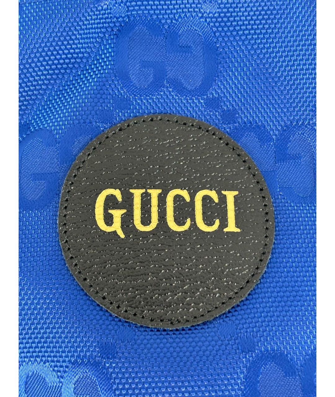 GUCCI Синие перчатки, фото 3