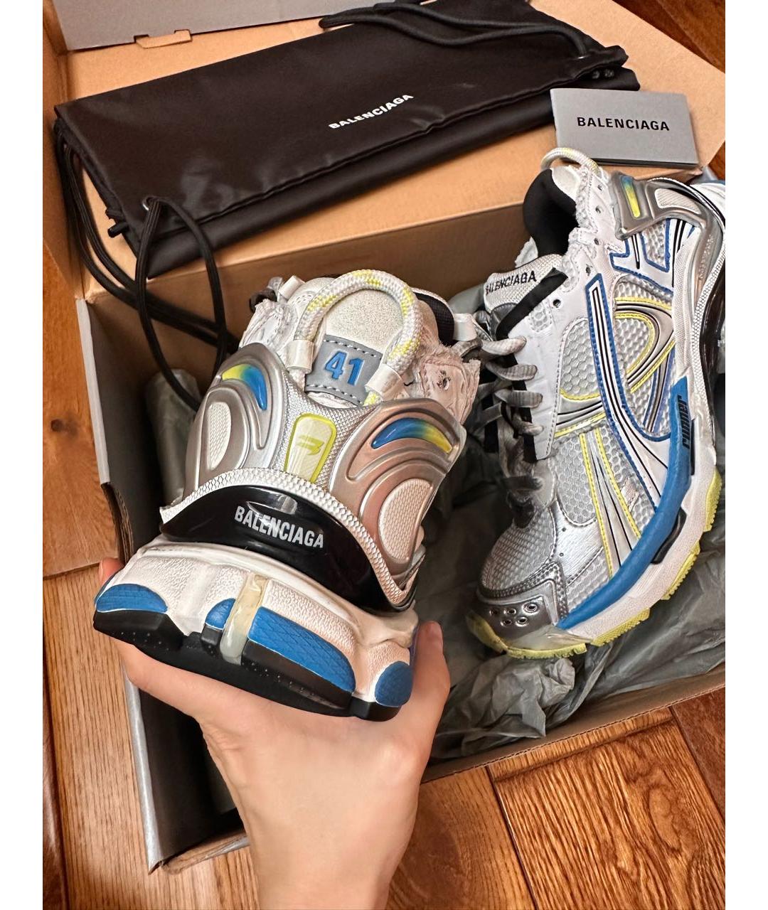 BALENCIAGA Мульти низкие кроссовки / кеды, фото 5