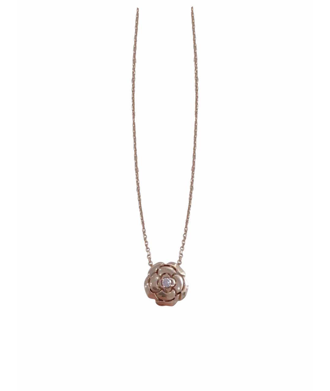 CHANEL Золотое колье из розового золота, фото 1