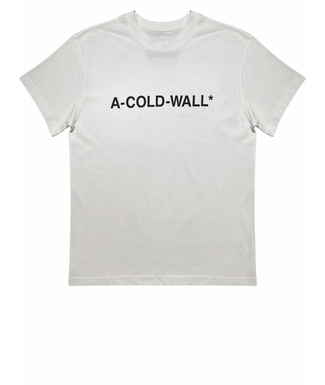 A-COLD-WALL* Белая хлопковая футболка, фото 1