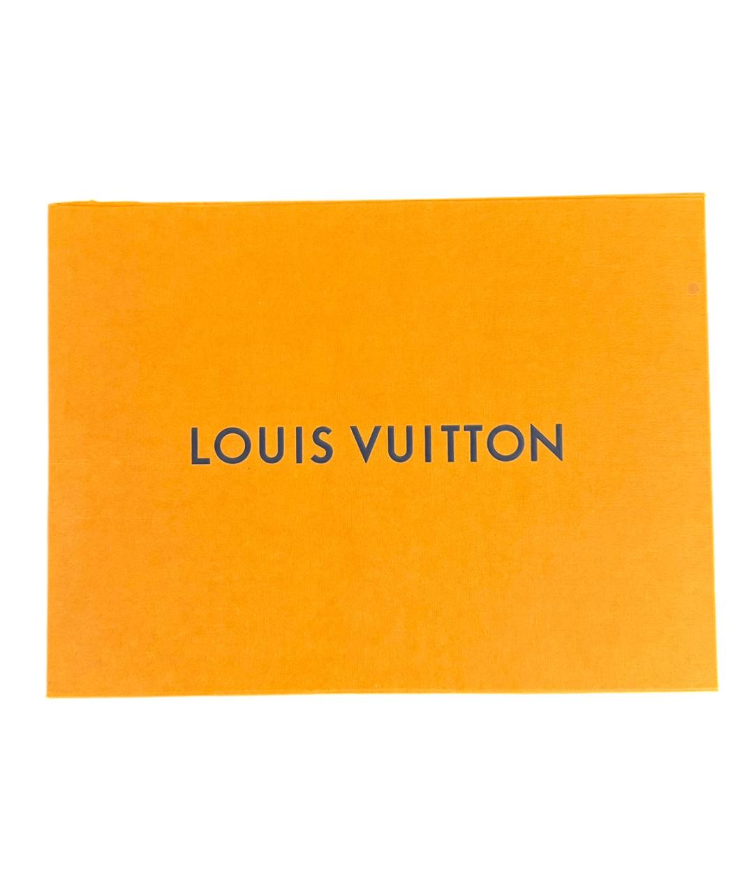 LOUIS VUITTON Черные кожаные ботильоны, фото 7