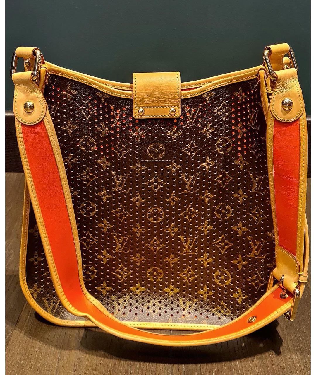 LOUIS VUITTON Коричневая сумка через плечо, фото 3