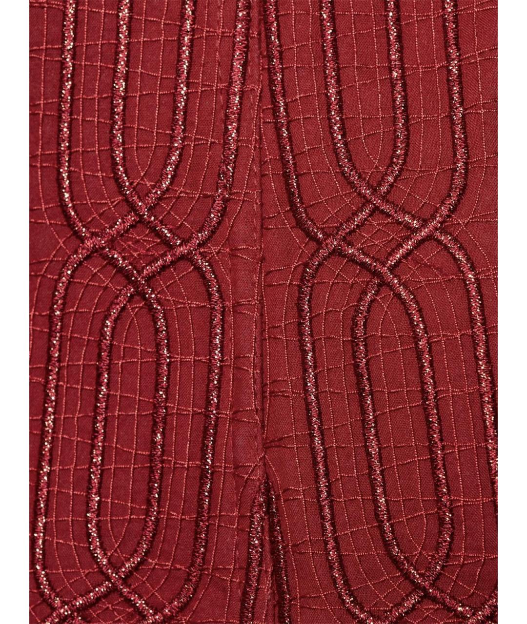 ALAIA Красное хлопковое повседневное платье, фото 3