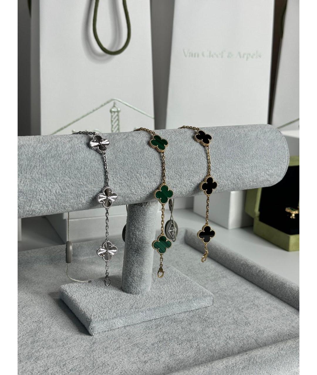 VAN CLEEF & ARPELS Черный браслет из желтого золота, фото 5