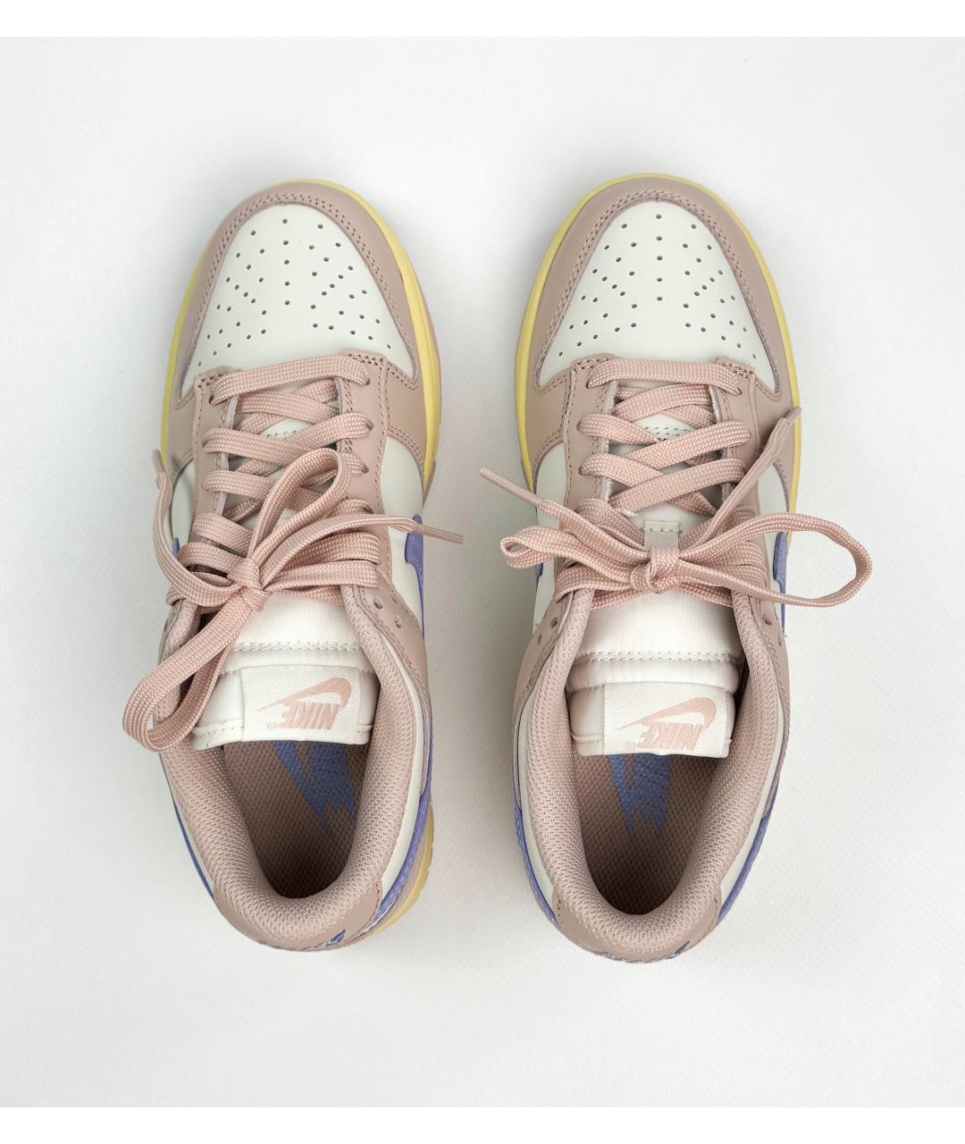 NIKE Розовые кожаные кеды, фото 3