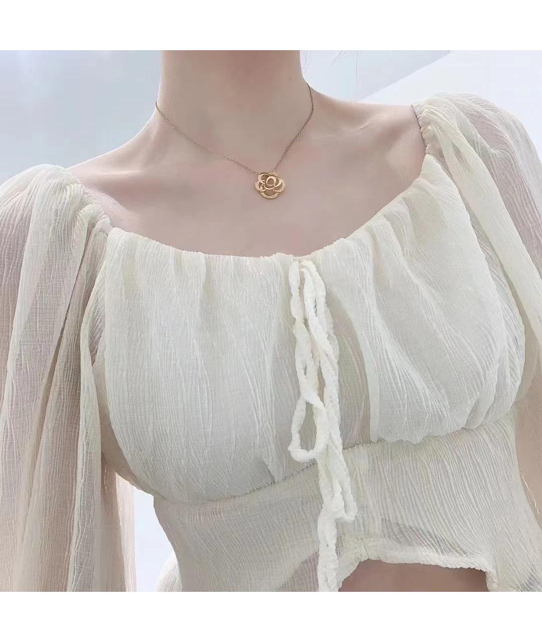 CHANEL Золотое колье из желтого золота, фото 4