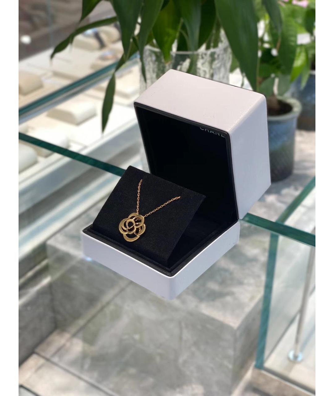 CHANEL Золотое колье из желтого золота, фото 2