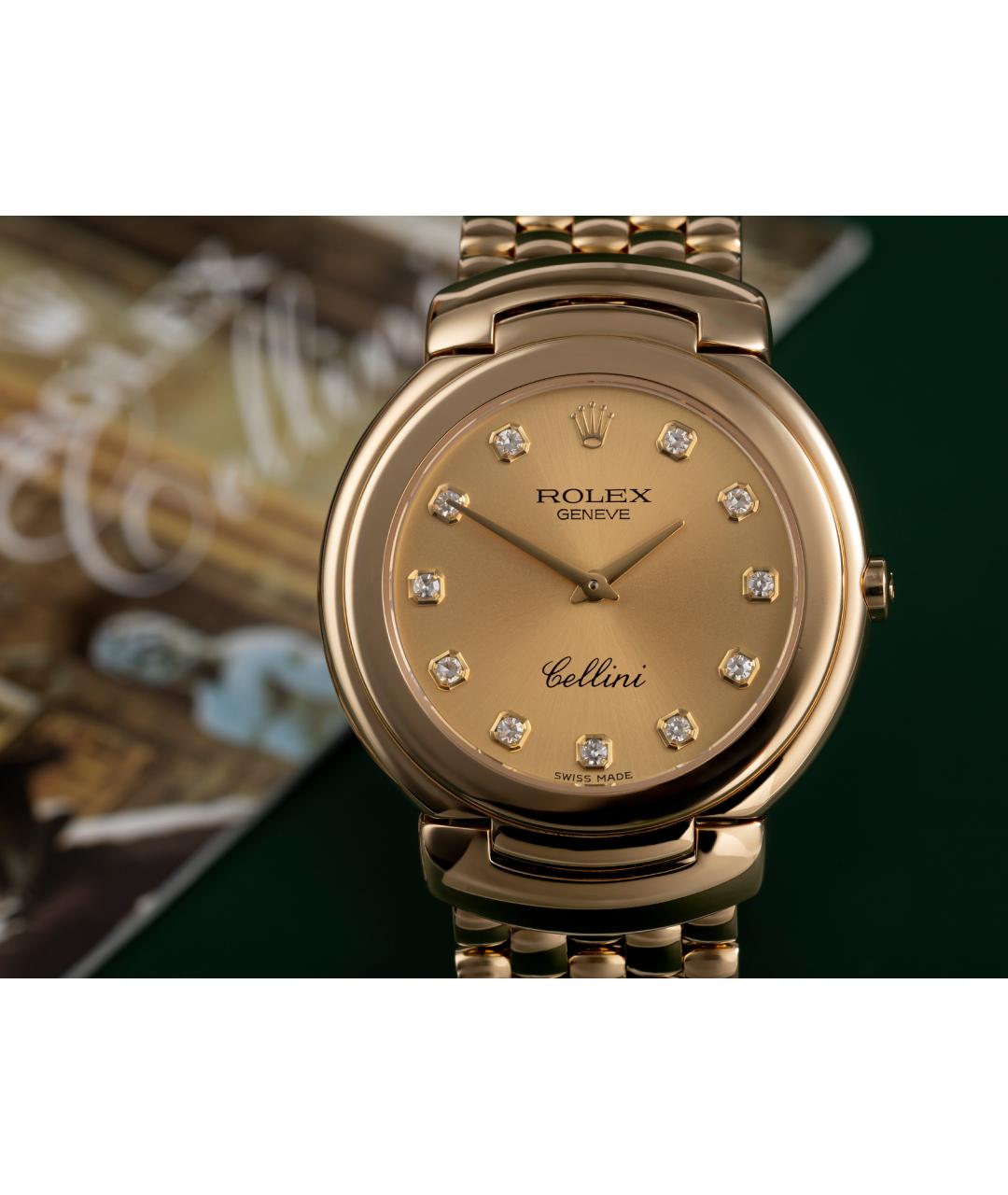 ROLEX Золотые часы из желтого золота, фото 2