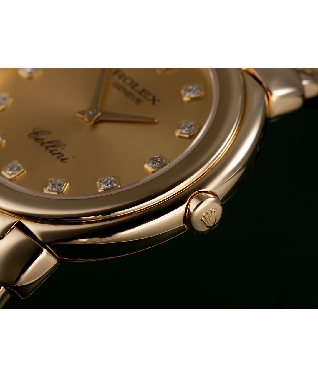 ROLEX Золотые часы из желтого золота, фото 4