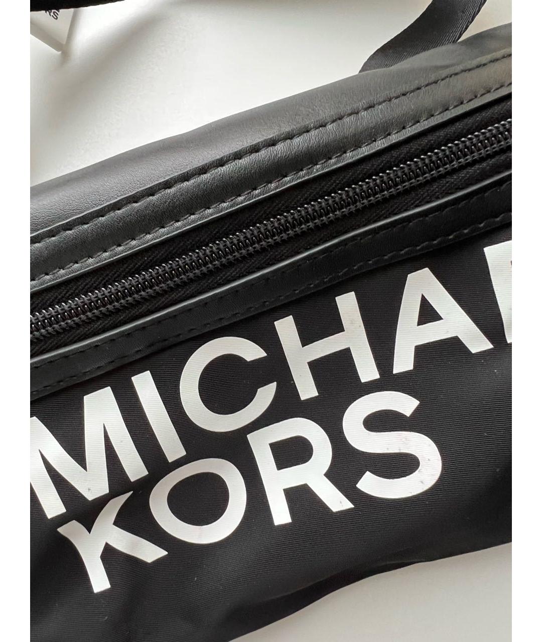 MICHAEL KORS Черная поясная сумка, фото 2