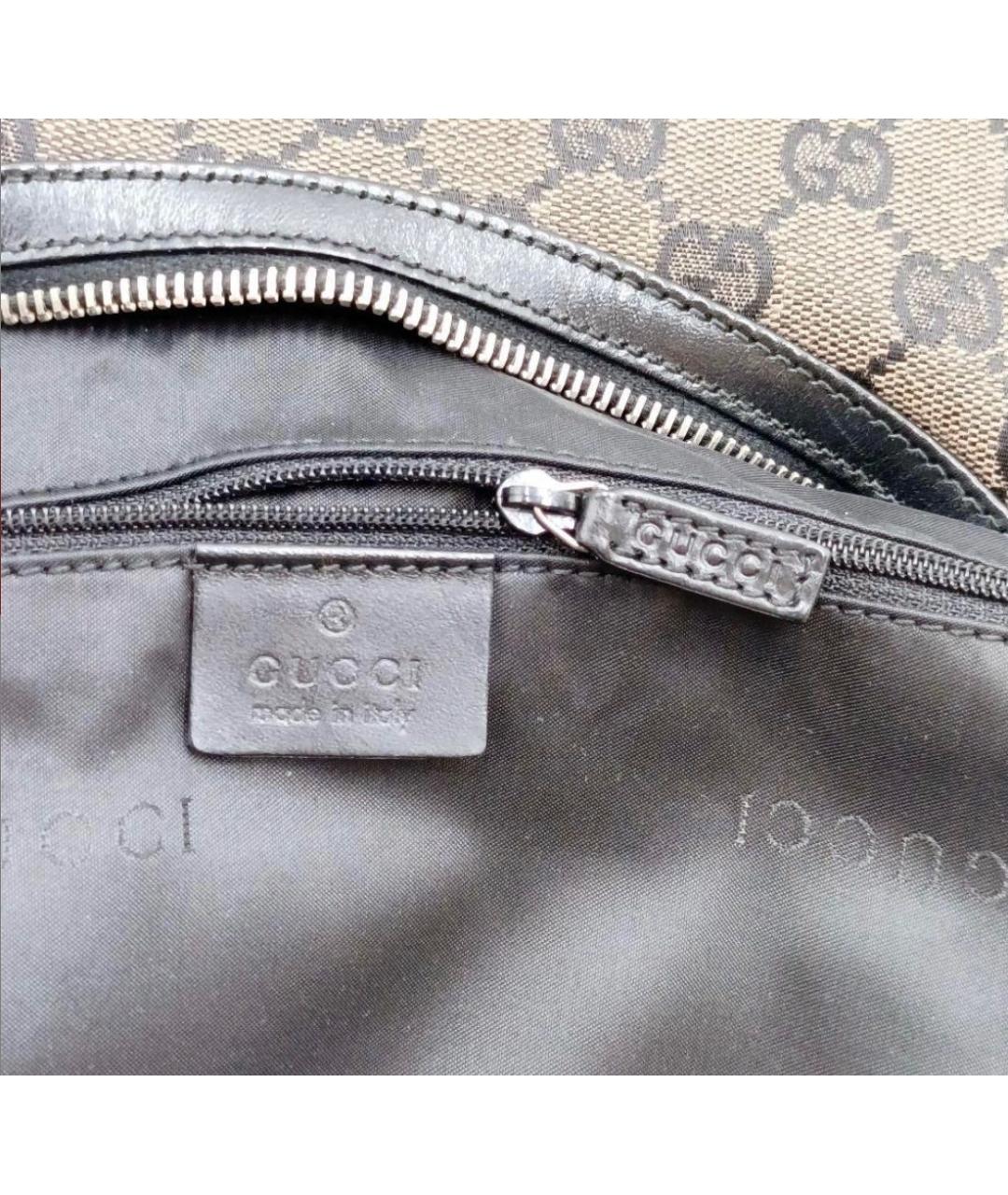 GUCCI Коричневая сумка с короткими ручками, фото 3