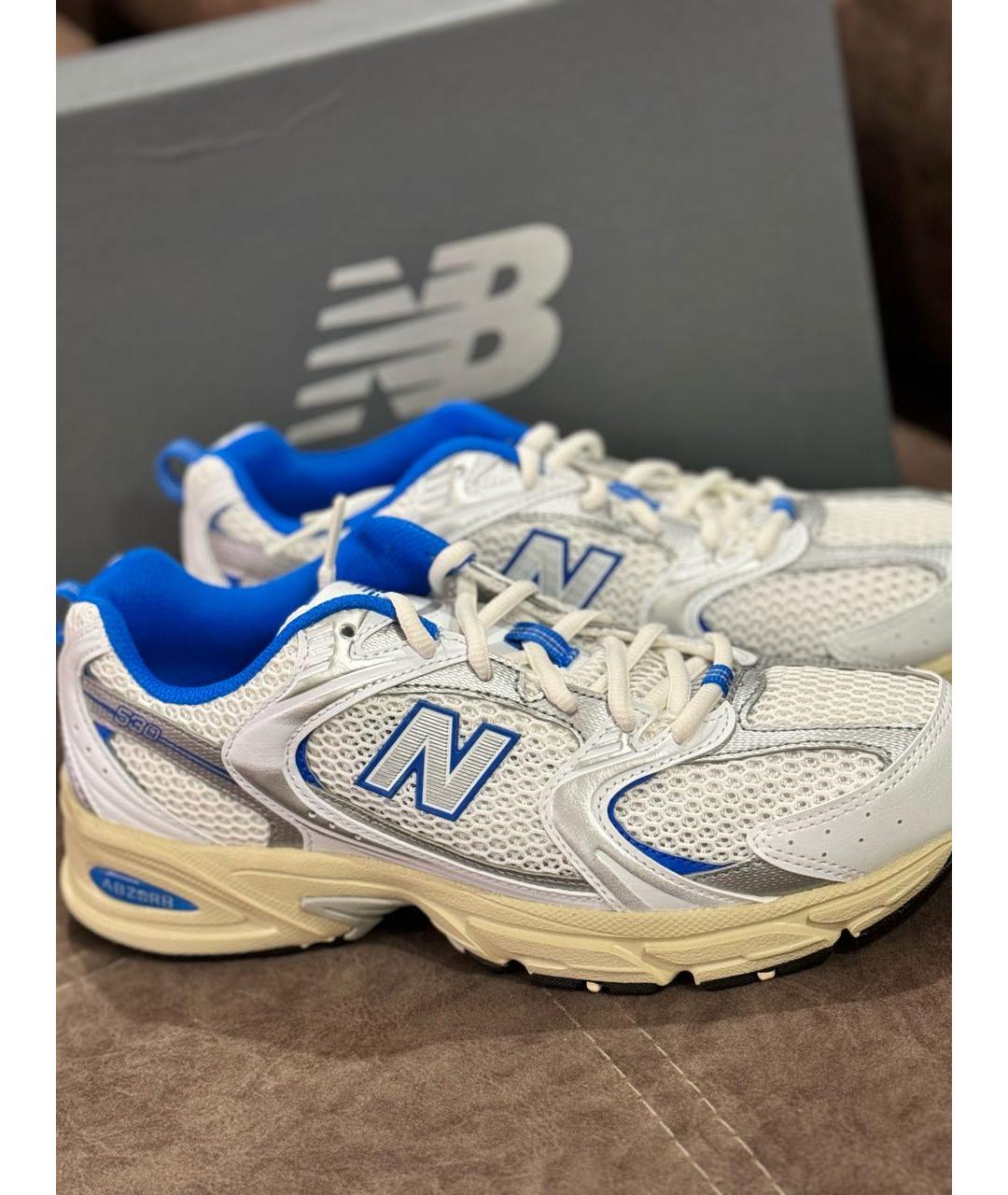 NEW BALANCE Белые кроссовки, фото 2