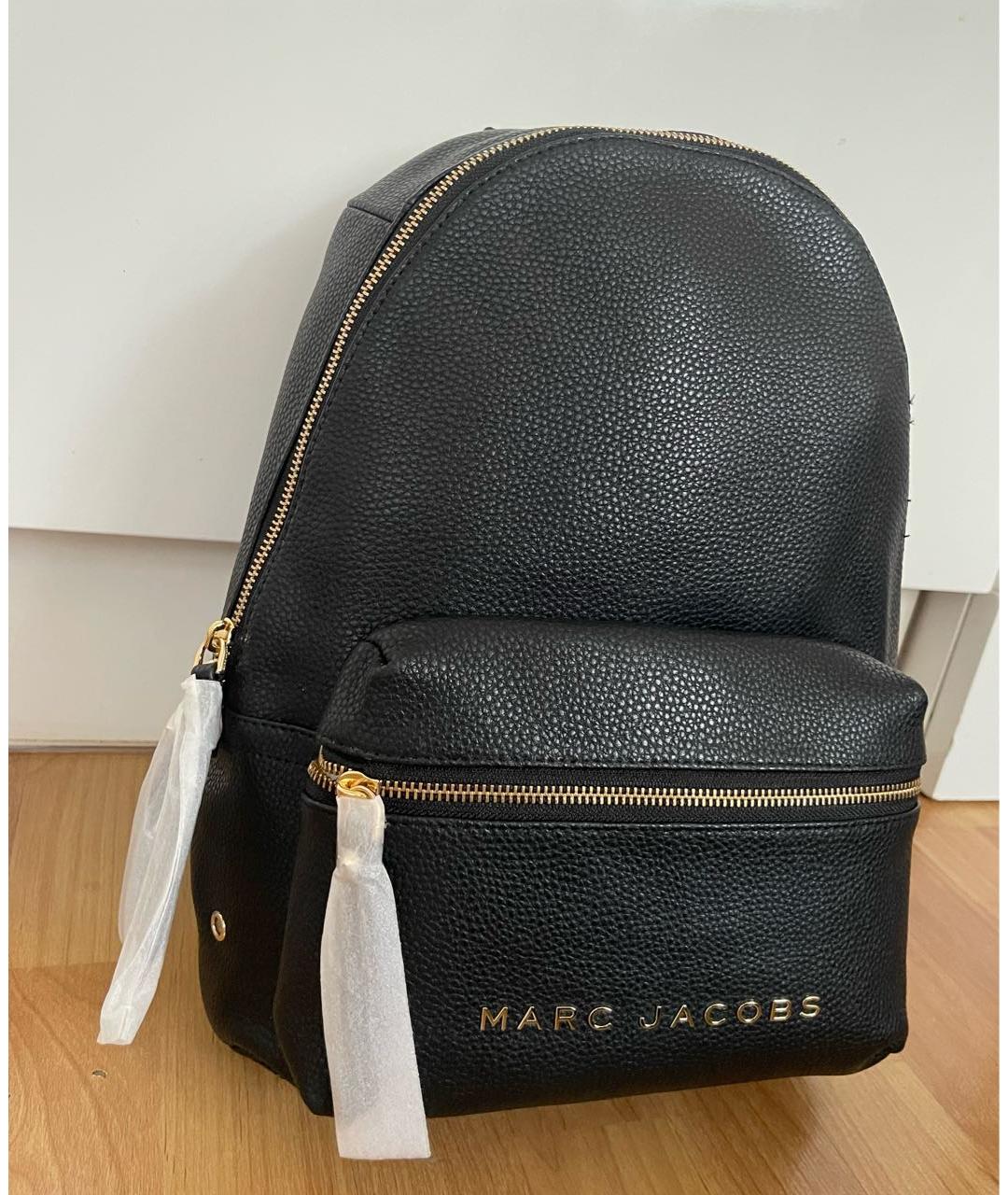 MARC JACOBS Черный кожаный рюкзак, фото 2