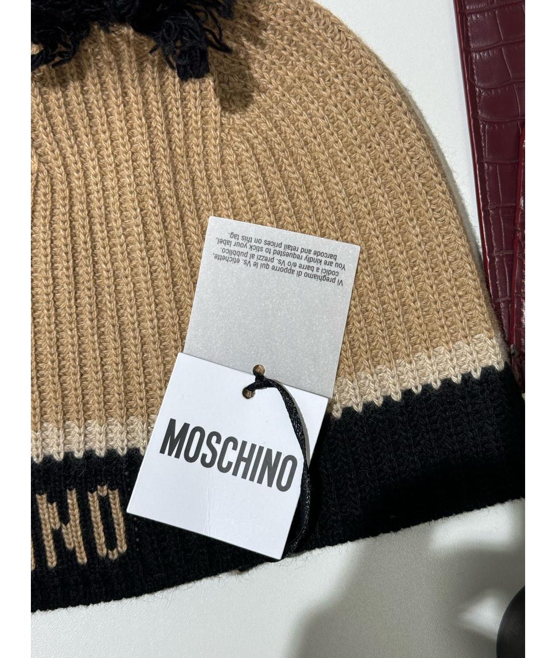 MOSCHINO Шерстяная шапка, фото 2