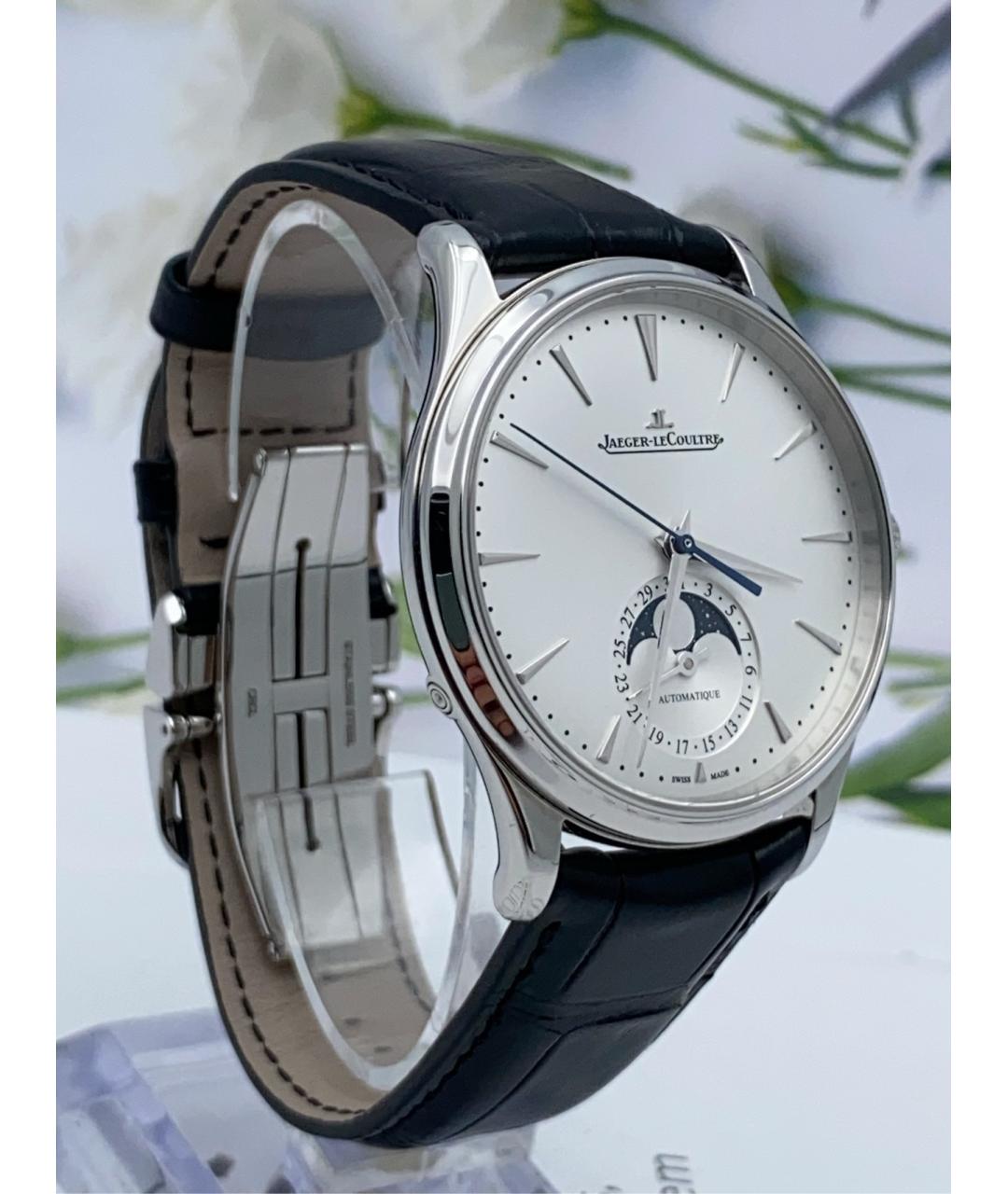 Jaeger LeCoultre Черные металлические часы, фото 4