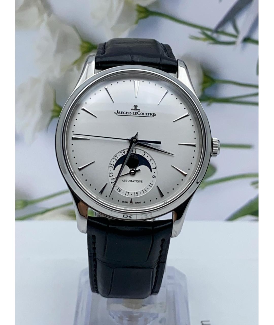 Jaeger LeCoultre Черные металлические часы, фото 6