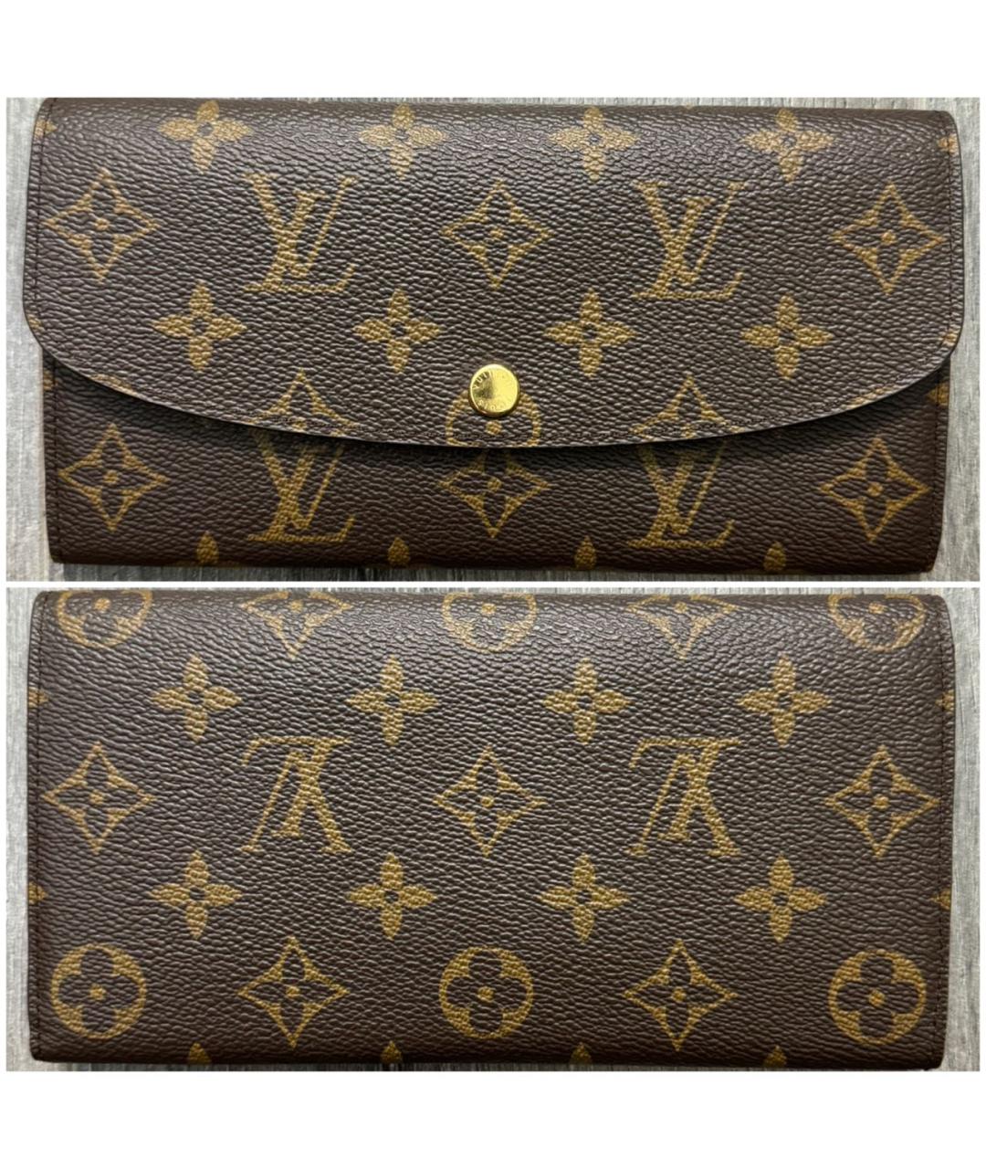 LOUIS VUITTON Коричневый кошелек, фото 2