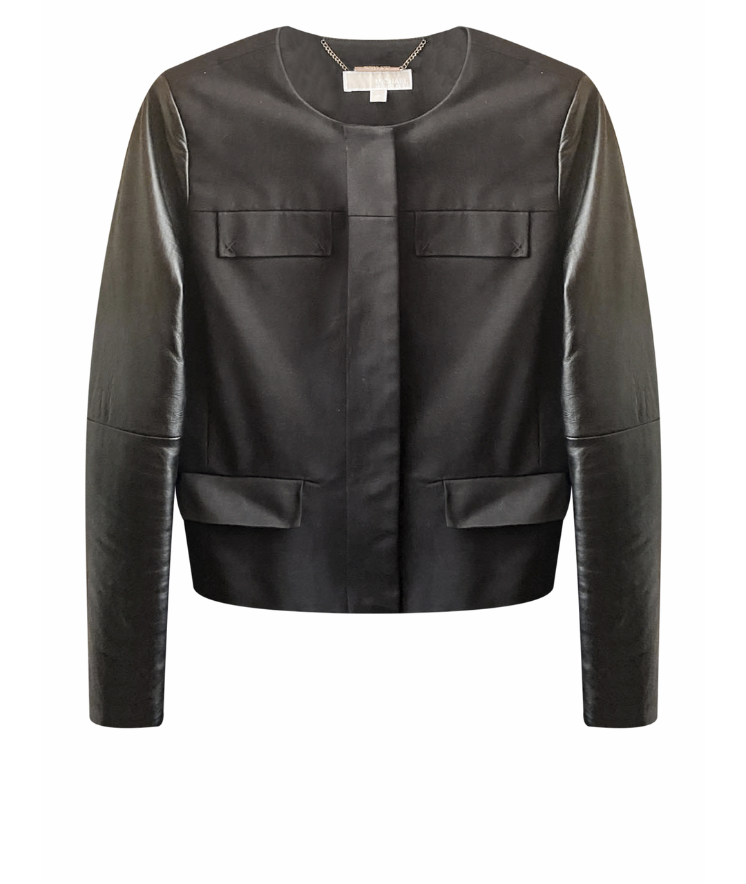 MICHAEL MICHAEL KORS Черный хлопковый жакет/пиджак, фото 1