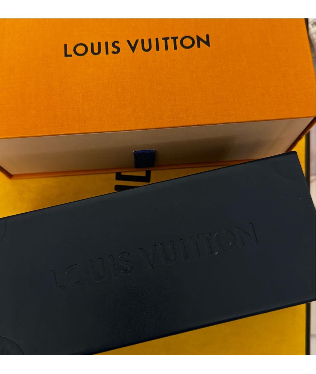 LOUIS VUITTON Черные солнцезащитные очки, фото 6