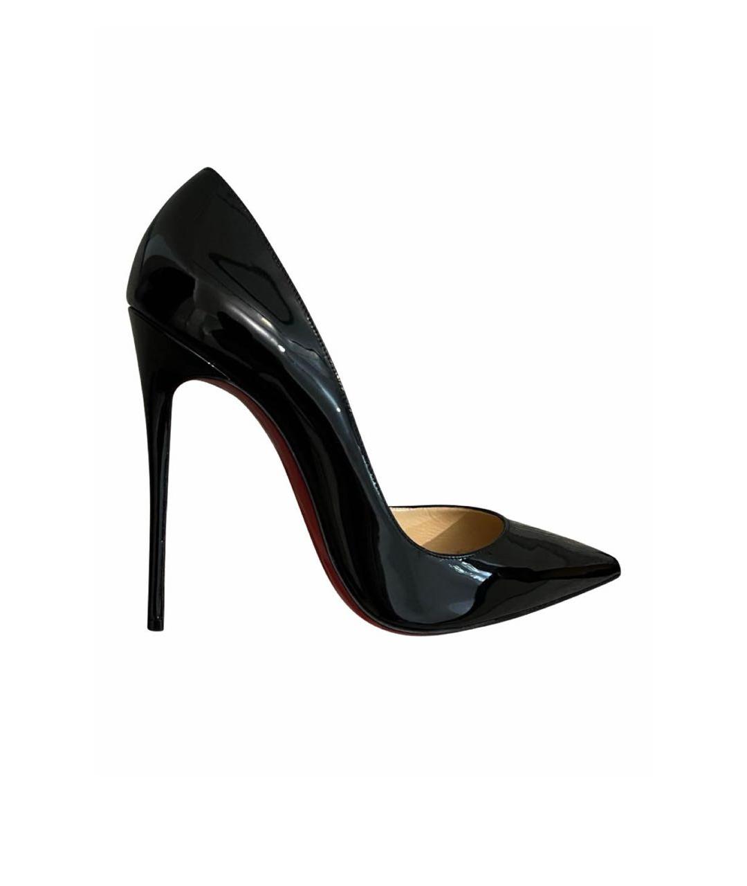 CHRISTIAN LOUBOUTIN Черные туфли, фото 1