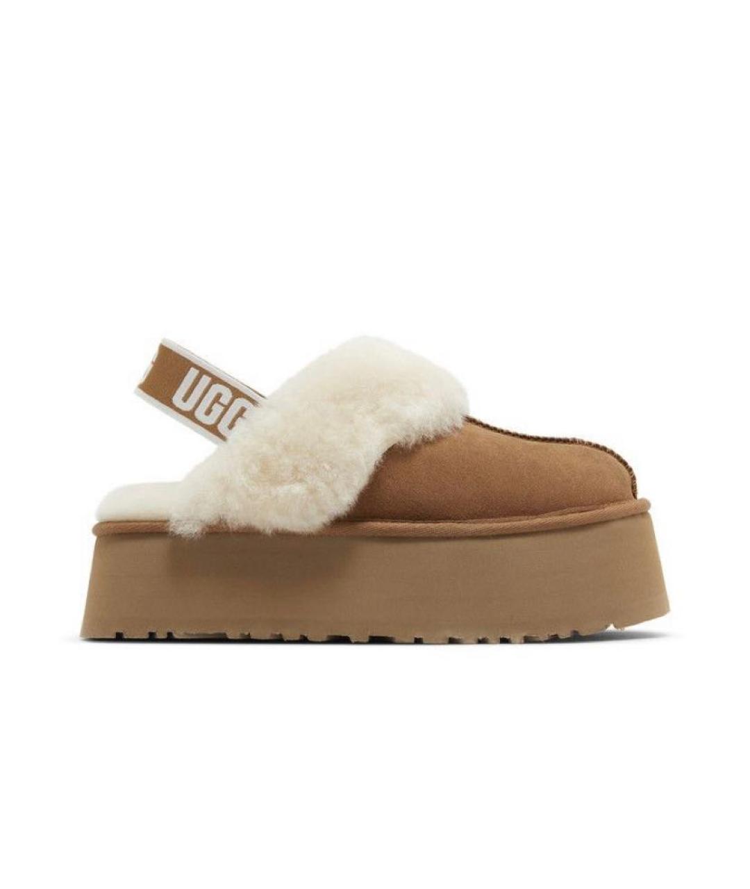 UGG AUSTRALIA Коричневые замшевые сандалии, фото 1