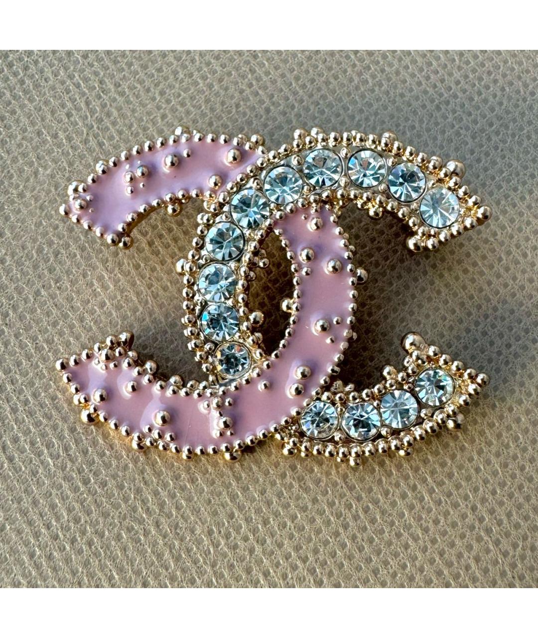 CHANEL Розовая булавка / брошь, фото 9