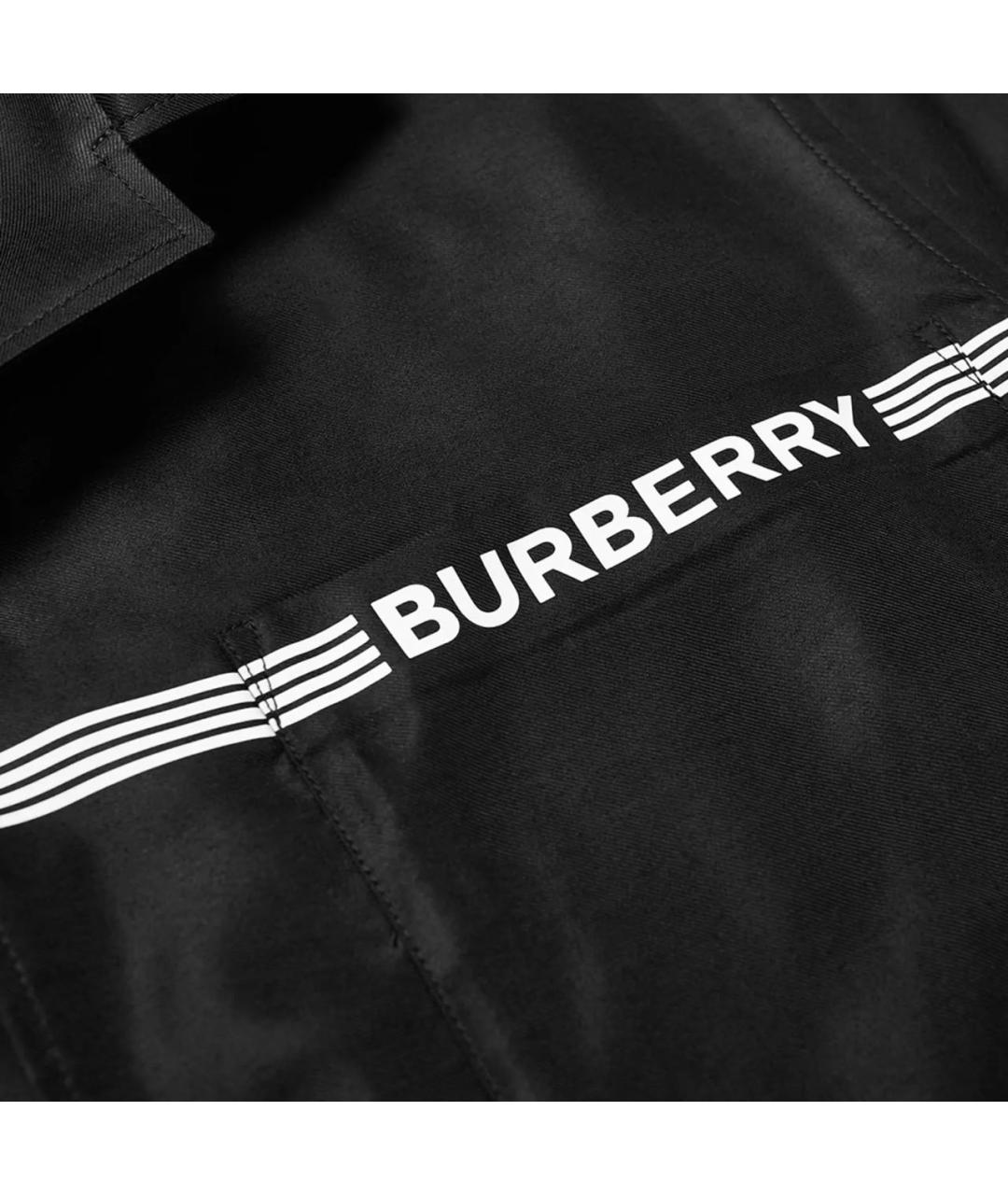 BURBERRY Черная кэжуал рубашка, фото 4