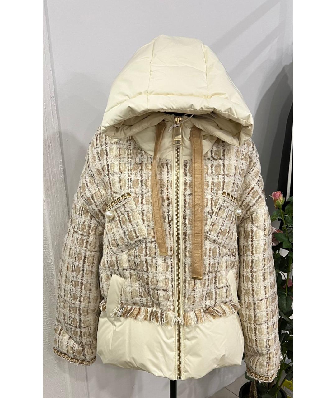 KHRISJOY Бежевый пуховик, фото 3