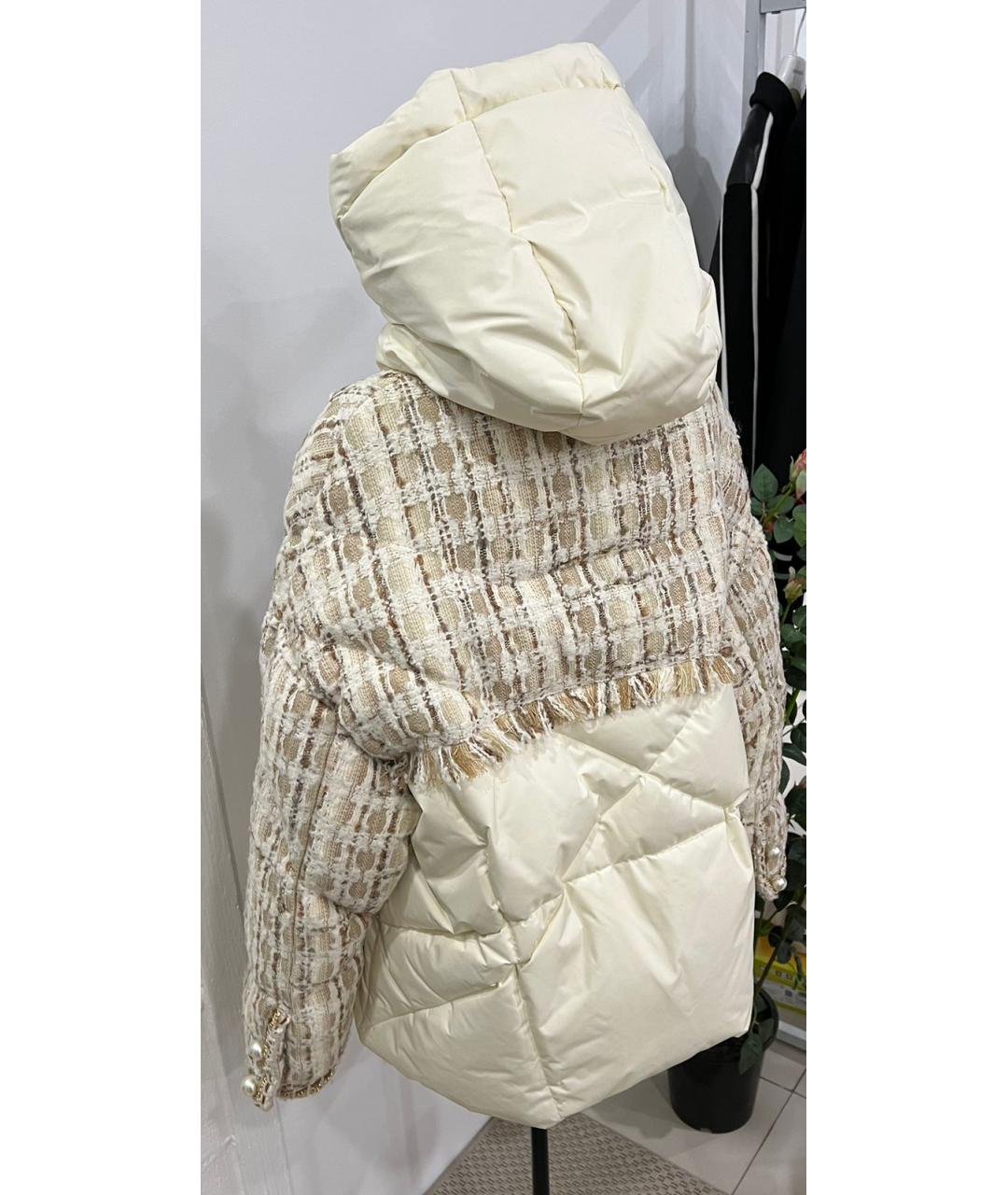 KHRISJOY Бежевый пуховик, фото 5