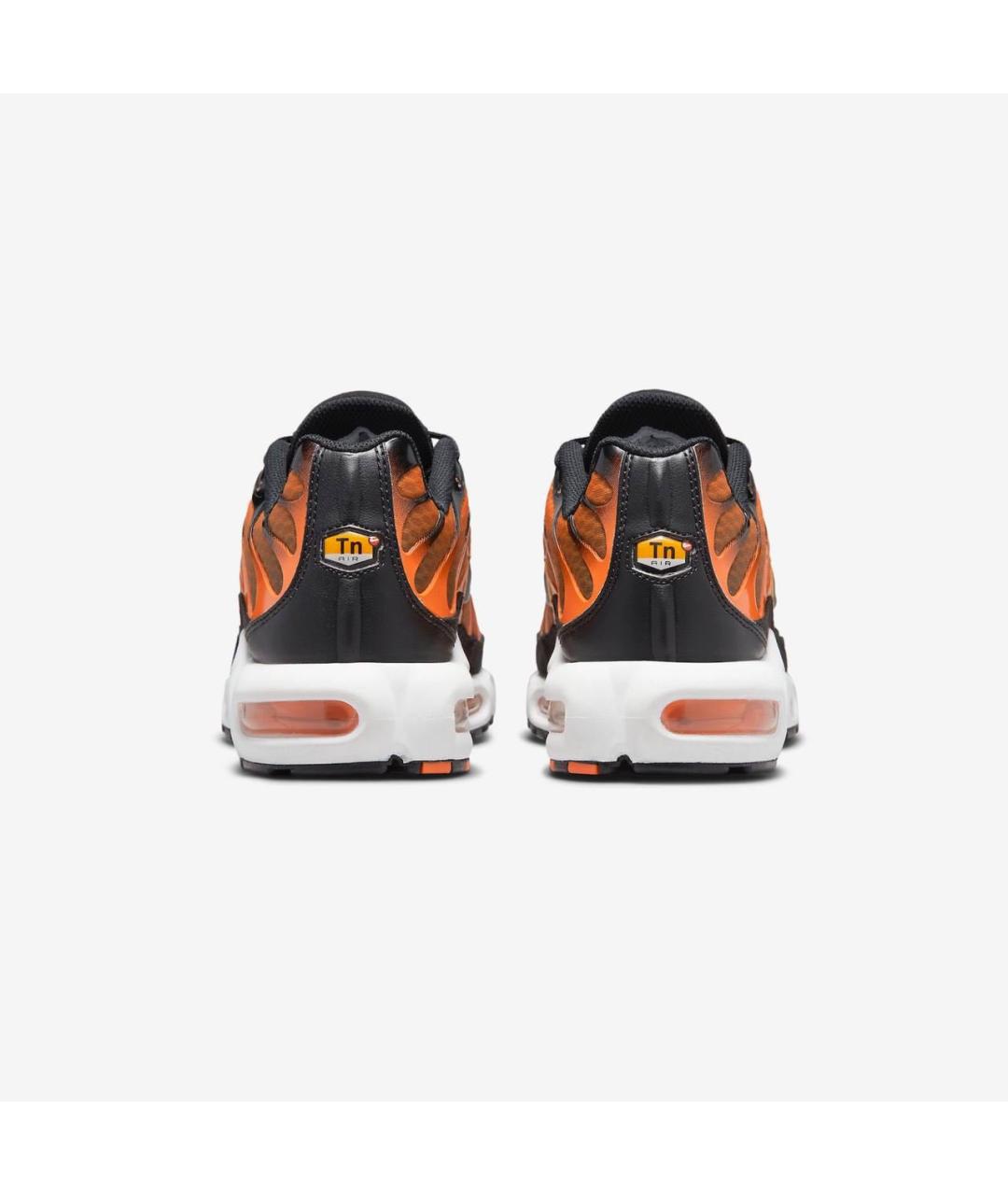 NIKE Оранжевое текстильные низкие кроссовки / кеды, фото 4