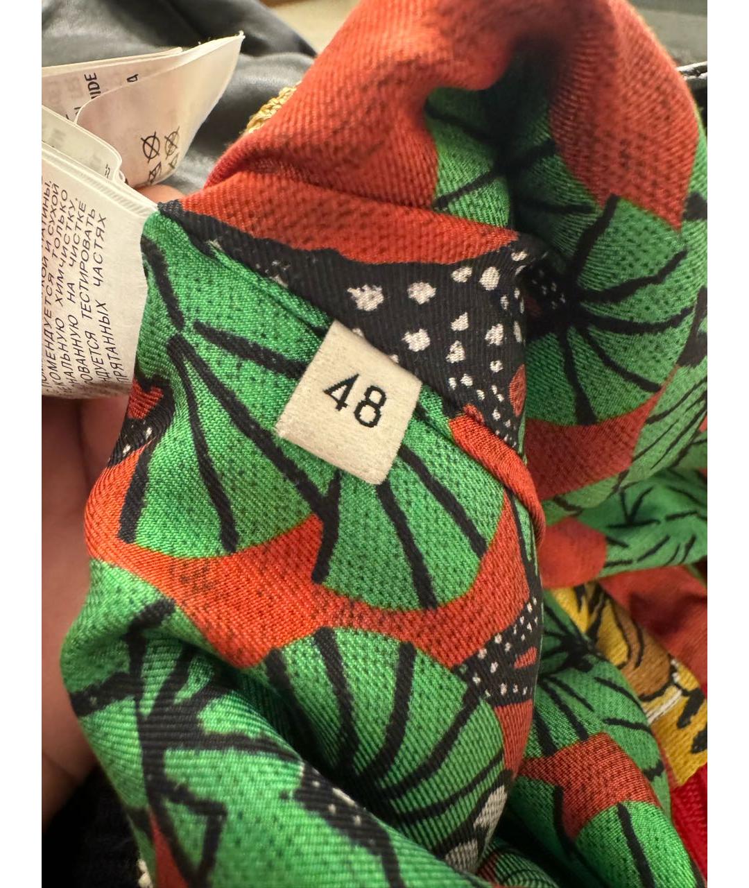GUCCI Черная кожаная куртка, фото 5