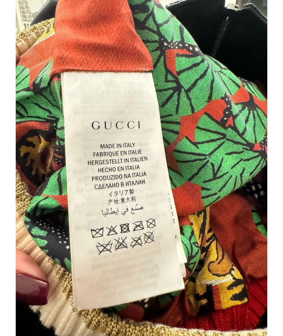 GUCCI Черная кожаная куртка, фото 4