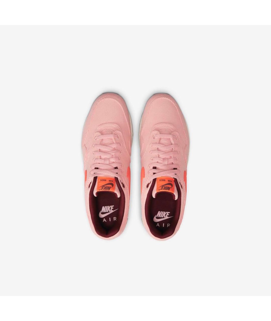 NIKE Розовые текстильные низкие кроссовки / кеды, фото 3