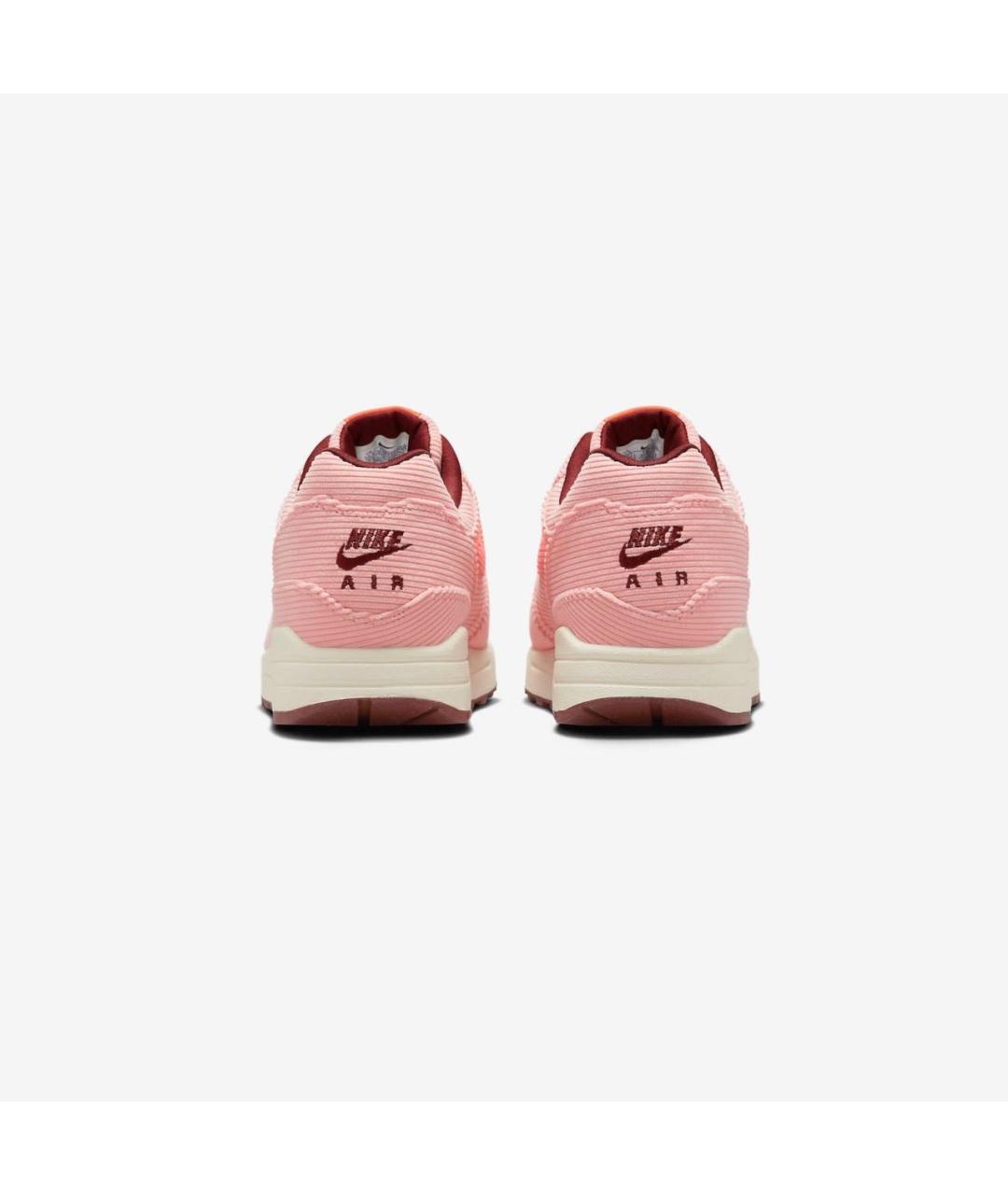 NIKE Розовые текстильные низкие кроссовки / кеды, фото 4