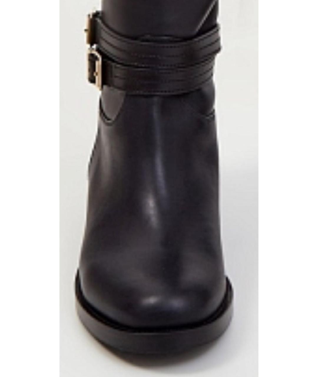 GIANVITO ROSSI Черные кожаные сапоги, фото 3